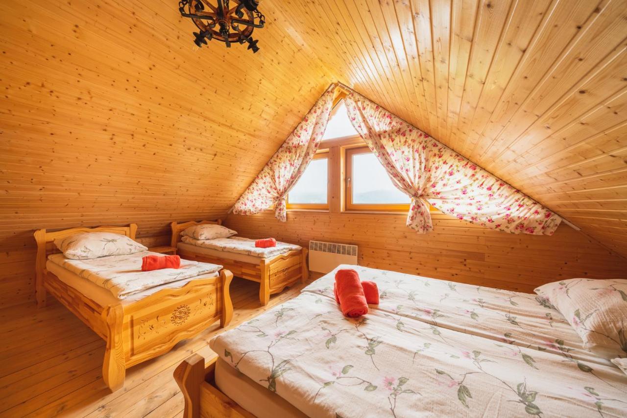 Domki Gorce Klikuszowa Sauna Jacuzzi Eksteriør bilde
