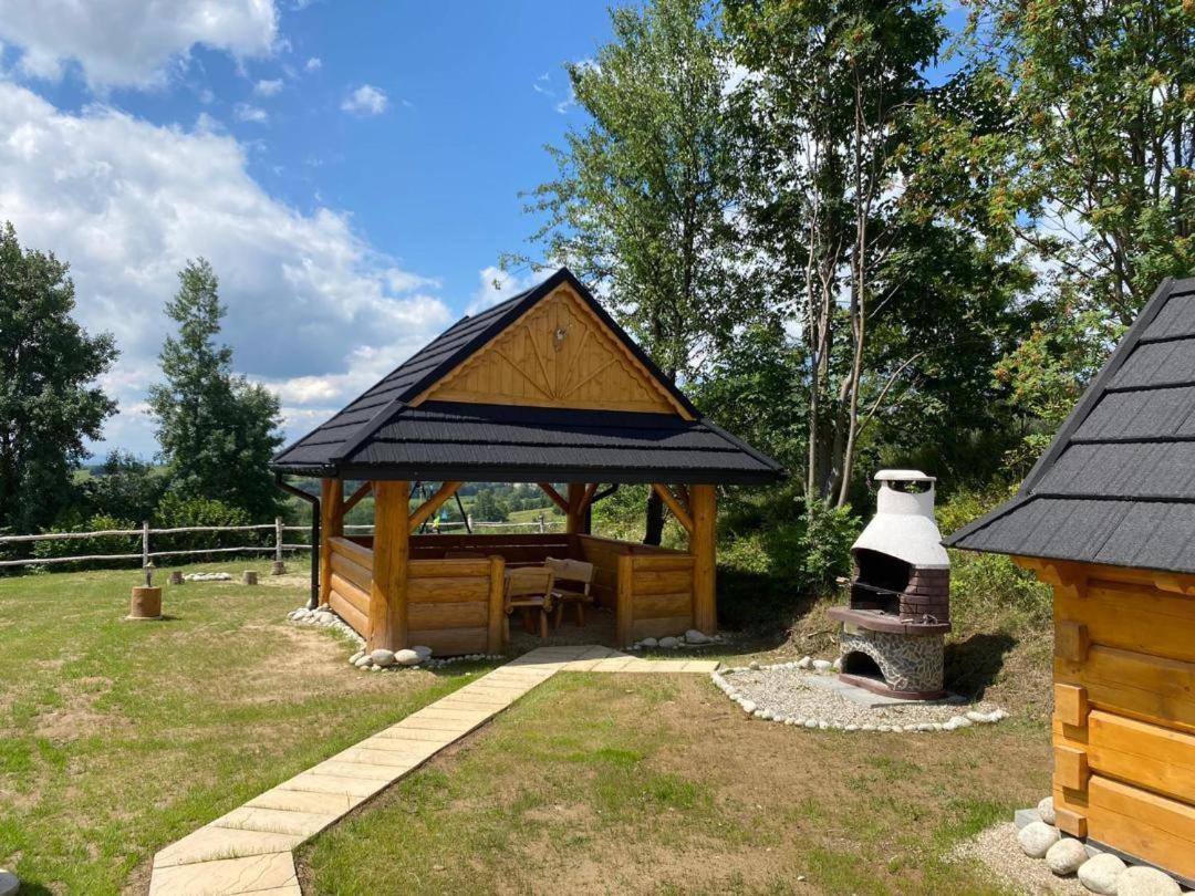 Domki Gorce Klikuszowa Sauna Jacuzzi Eksteriør bilde